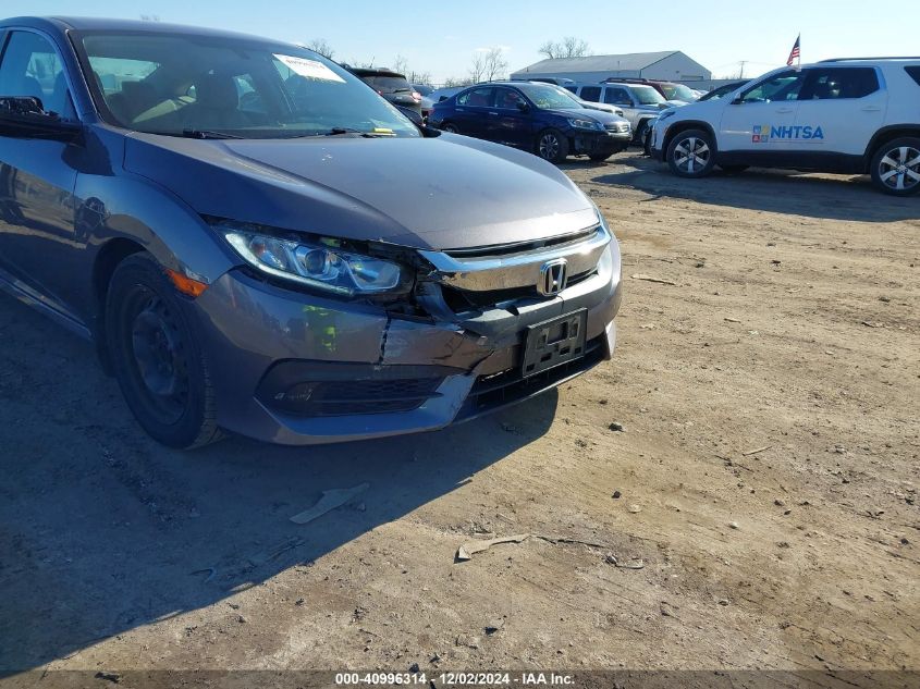 2018 Honda Civic Lx VIN: 19XFC2F52JE012806 Lot: 40996314