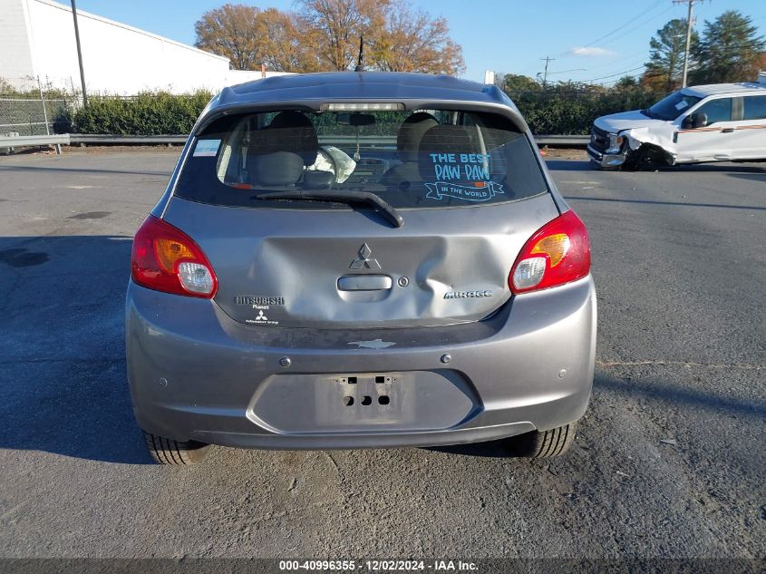 2015 Mitsubishi Mirage Es/Rf VIN: ML32A4HJ1F8035654 Lot: 40996355
