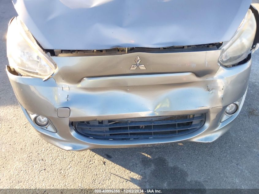 2015 Mitsubishi Mirage Es/Rf VIN: ML32A4HJ1F8035654 Lot: 40996355