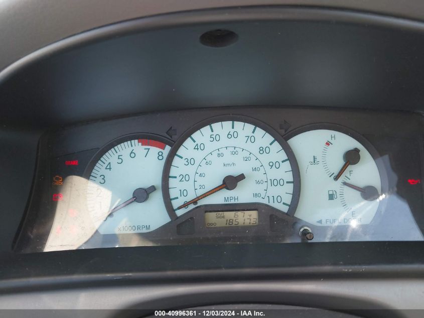 2004 Toyota Corolla Le VIN: 1NXBR32E74Z217208 Lot: 40996361