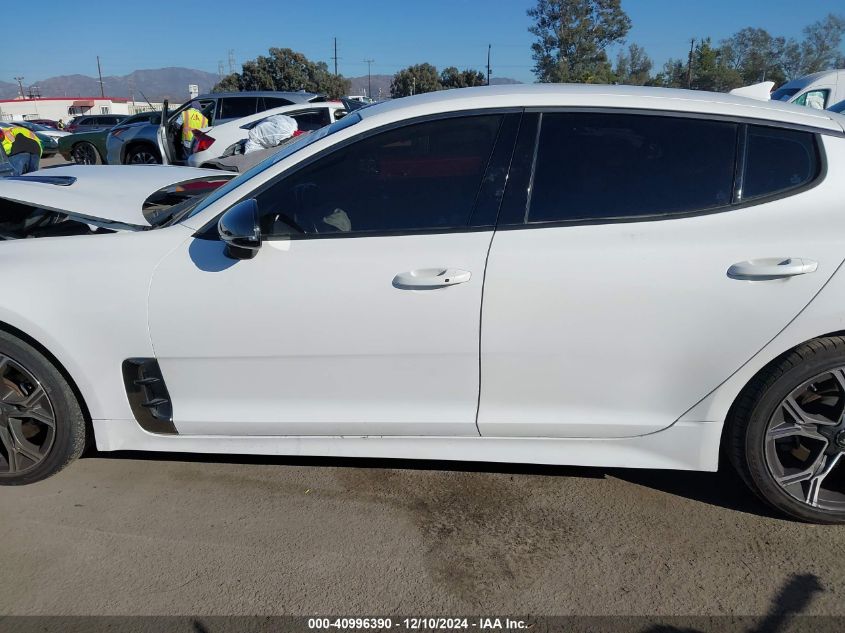 2021 Kia Stinger Gt-Line VIN: KNAE15LAXM6091993 Lot: 40996390