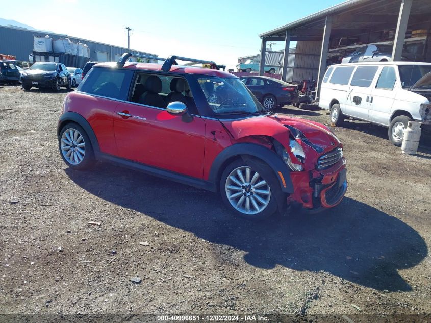 VIN WMWSU3C55DT371176 2013 MINI HARDTOP no.1