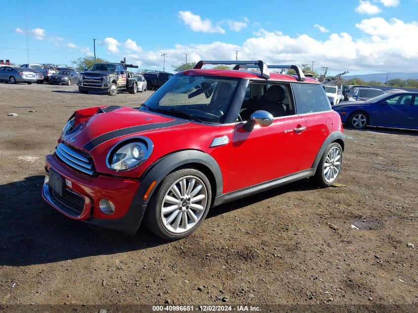 VIN WMWSU3C55DT371176 2013 MINI HARDTOP no.2