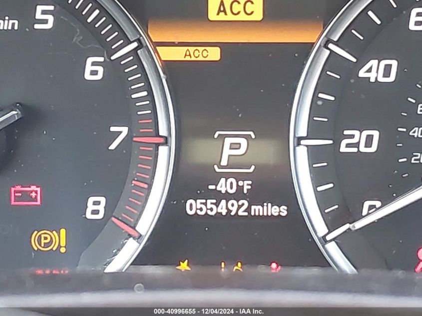 2018 Acura Tlx Tech Pkg VIN: 19UUB3F50JA002683 Lot: 40996655