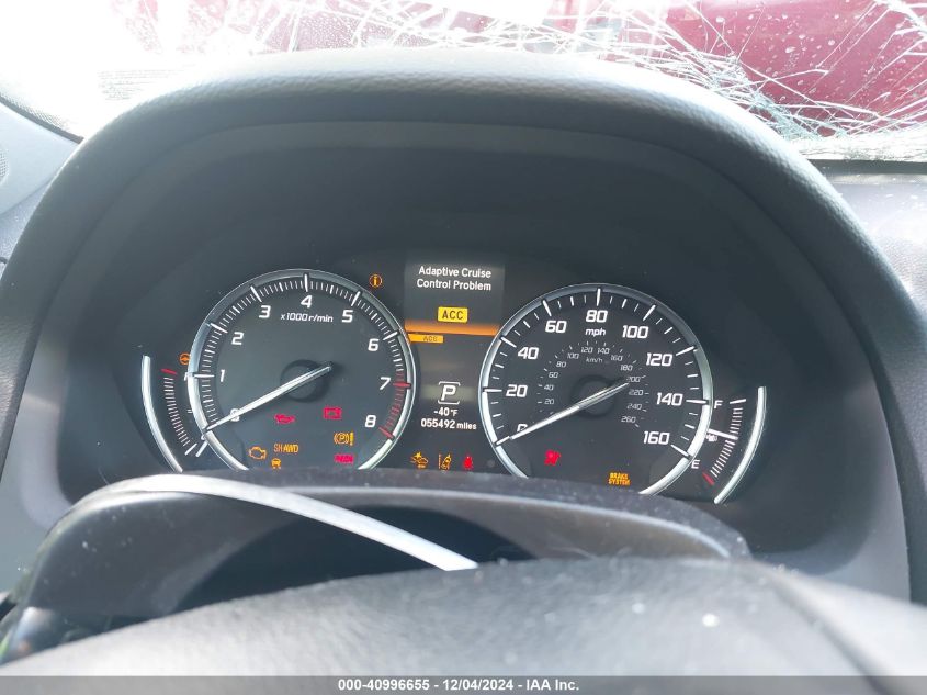 2018 Acura Tlx Tech Pkg VIN: 19UUB3F50JA002683 Lot: 40996655