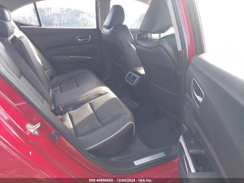 2018 Acura Tlx Tech Pkg VIN: 19UUB3F50JA002683 Lot: 40996655