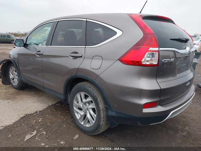 Vin: 5j6rm4h57fl020220, lot: 41486571, honda cr-v ex 20153