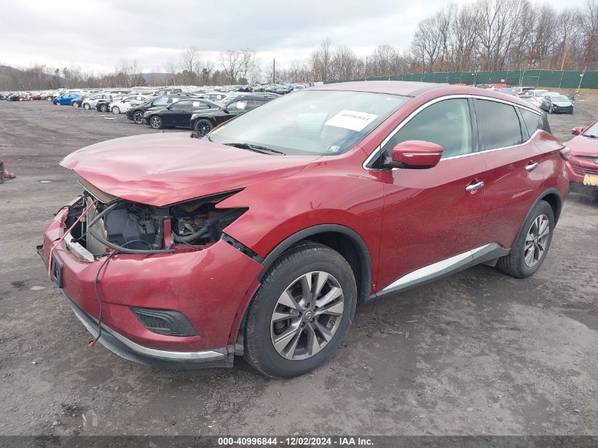 VIN 5N1AZ2MH7FN234939 2015 Nissan Murano, S no.2