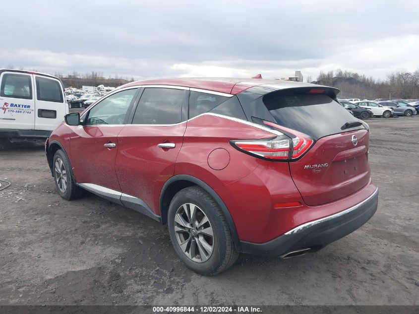 VIN 5N1AZ2MH7FN234939 2015 Nissan Murano, S no.3