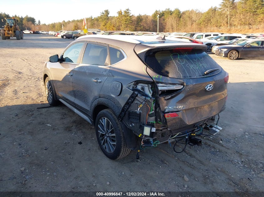 2021 HYUNDAI TUCSON(VIN: KM8J3CAL1MU321321