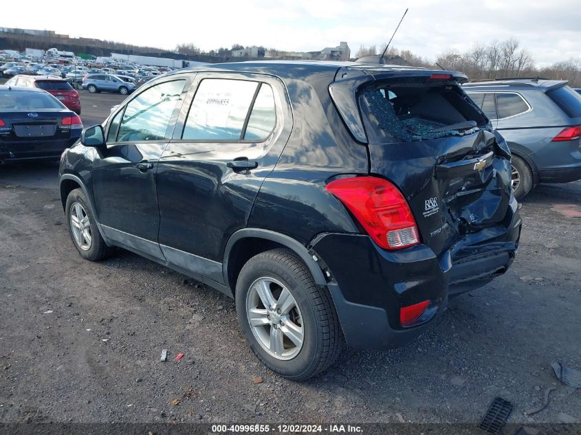 VIN 3GNCJNSB6JL307013 2018 Chevrolet Trax, LS no.3