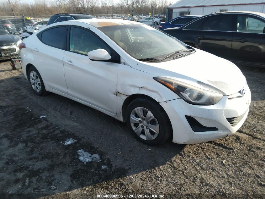 VIN 5NPDH4AE6GH787979 2016 HYUNDAI ELANTRA no.1