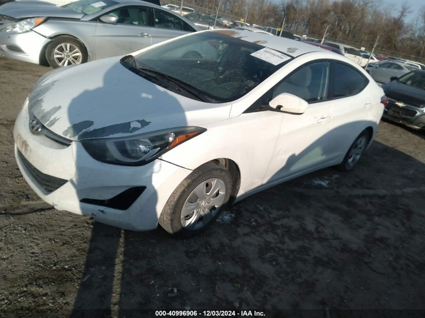 VIN 5NPDH4AE6GH787979 2016 HYUNDAI ELANTRA no.2