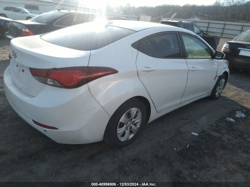 VIN 5NPDH4AE6GH787979 2016 HYUNDAI ELANTRA no.4