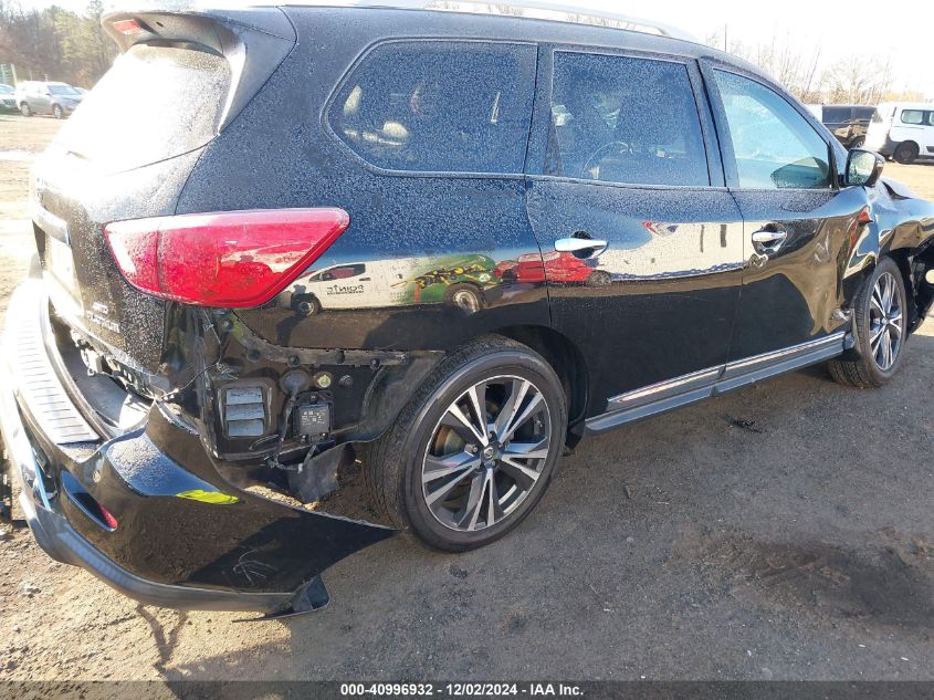 2018 Nissan Pathfinder S/Sv/Sl/Platinum VIN: 5N1DR2MM4JC607434 Lot: 40996932