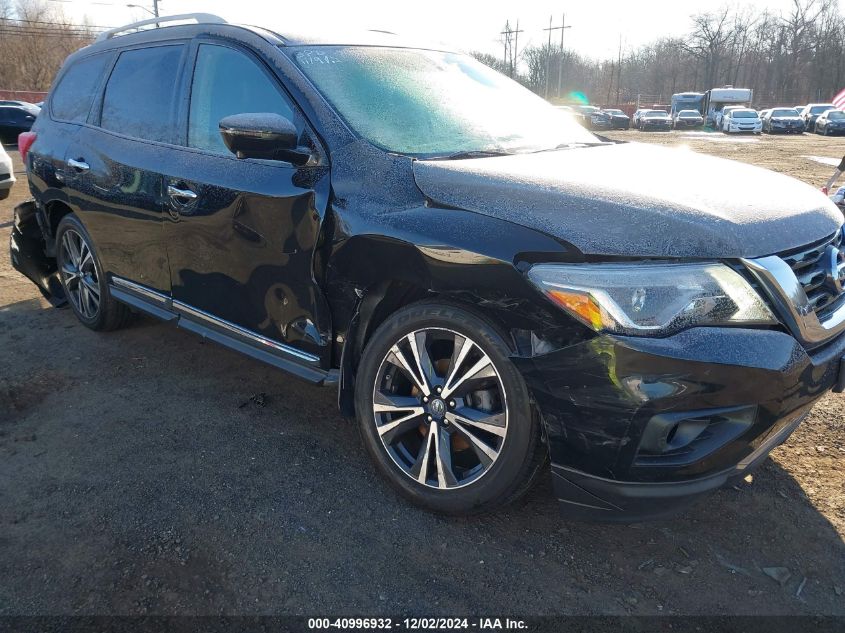 2018 Nissan Pathfinder S/Sv/Sl/Platinum VIN: 5N1DR2MM4JC607434 Lot: 40996932