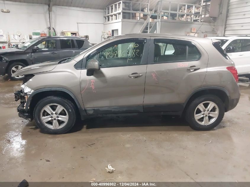 VIN KL7CJNSB5MB315180 2021 Chevrolet Trax, Awd Ls no.14