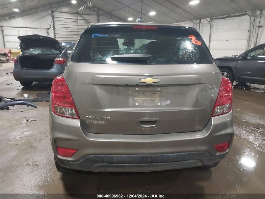 VIN KL7CJNSB5MB315180 2021 Chevrolet Trax, Awd Ls no.16