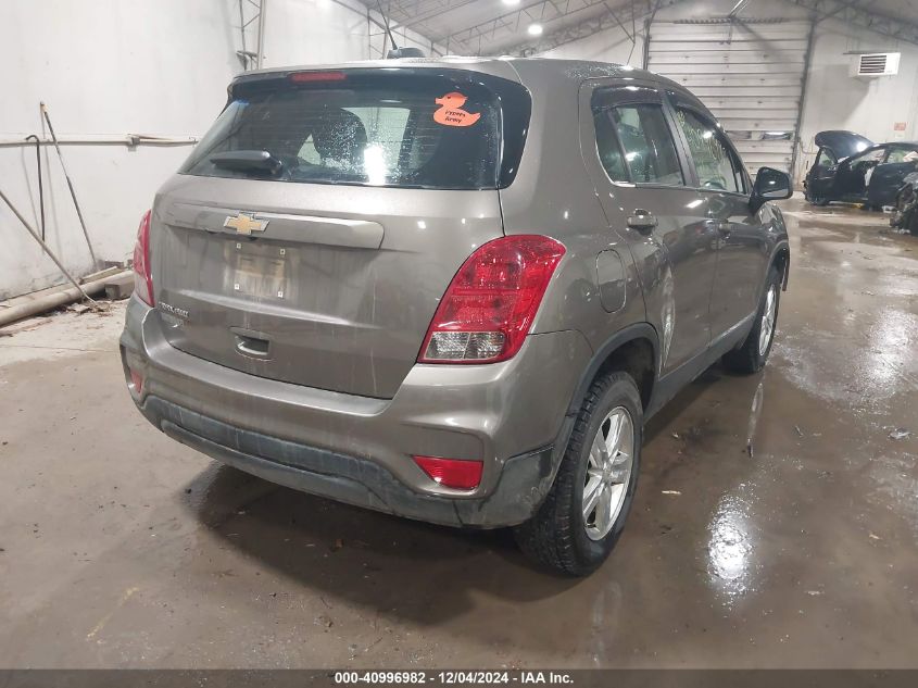 VIN KL7CJNSB5MB315180 2021 Chevrolet Trax, Awd Ls no.4