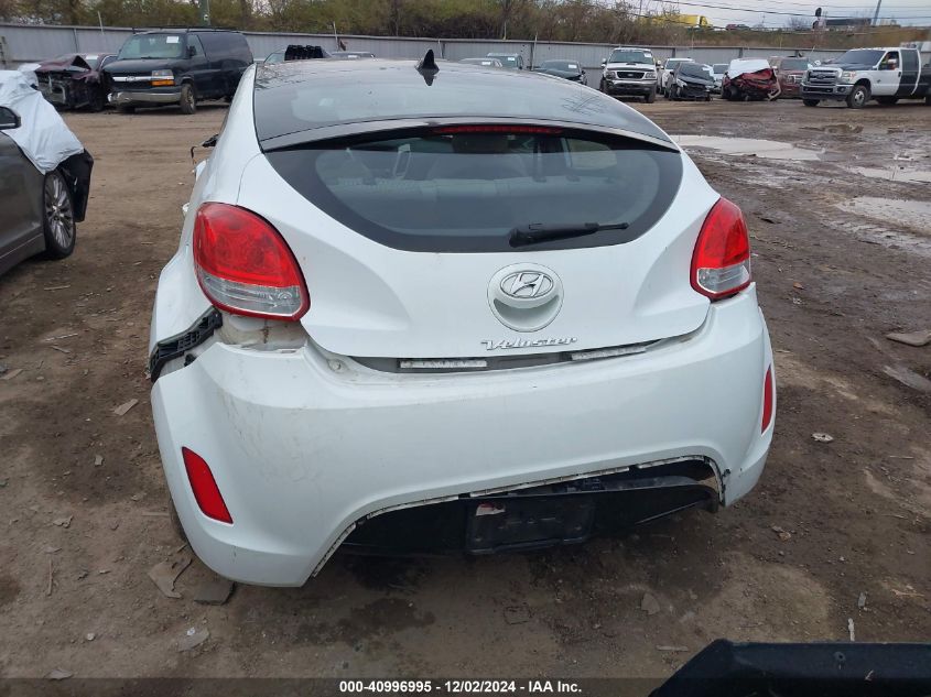 2013 Hyundai Veloster Base W/Gray VIN: KMHTC6ADXDU120276 Lot: 40996995