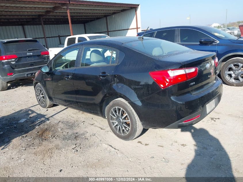 VIN KNADM4A30E6371683 2014 KIA Rio, LX no.3