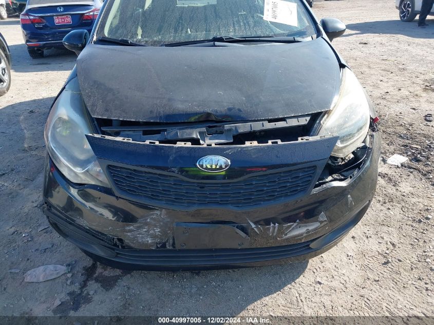 VIN KNADM4A30E6371683 2014 KIA Rio, LX no.6