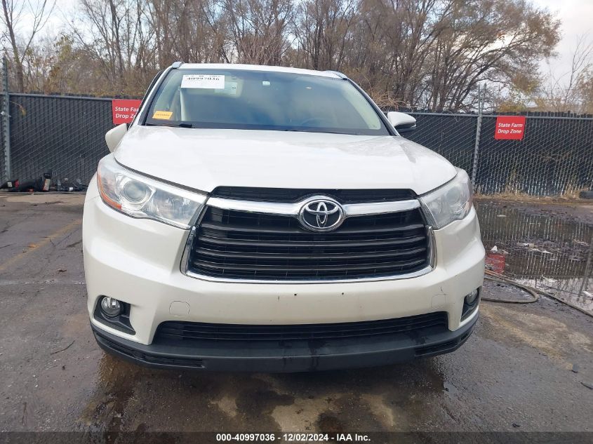 VIN 5TDKKRFH3FS109773 2015 Toyota Highlander, Xle V6 no.13