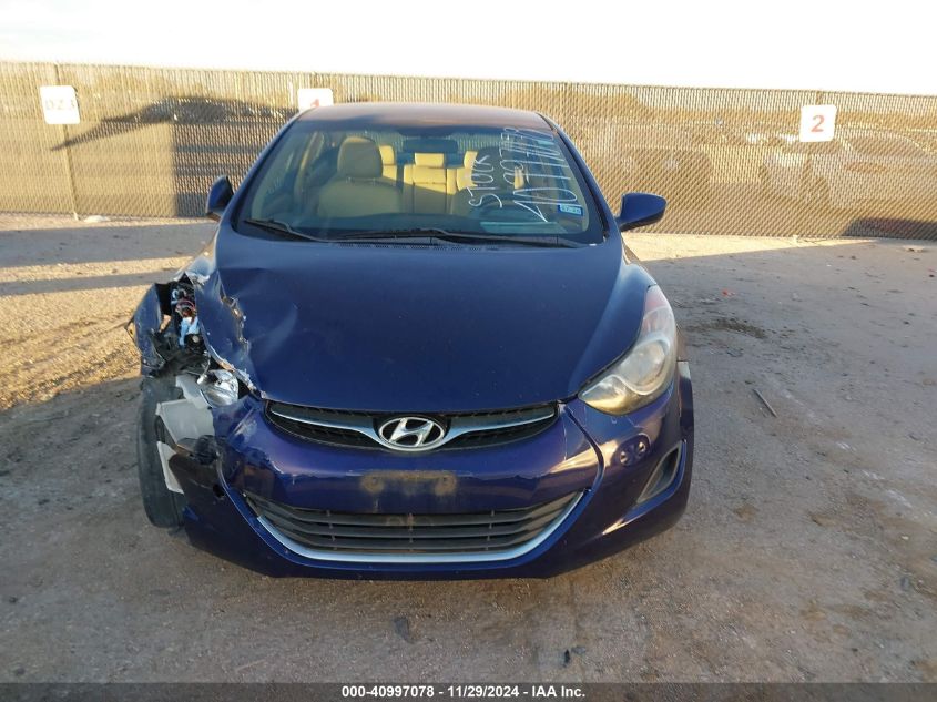 VIN 5NPDH4AE7DH196877 2013 Hyundai Elantra, Gls no.12