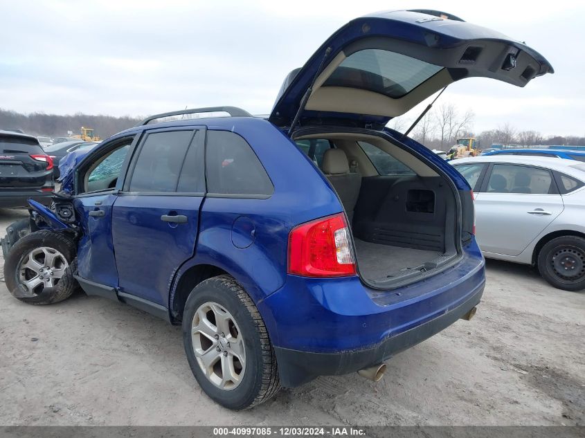 VIN 2FMDK4GC4EBA99815 2014 Ford Edge, SE no.3