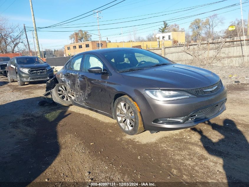 2015 Chrysler 200, S