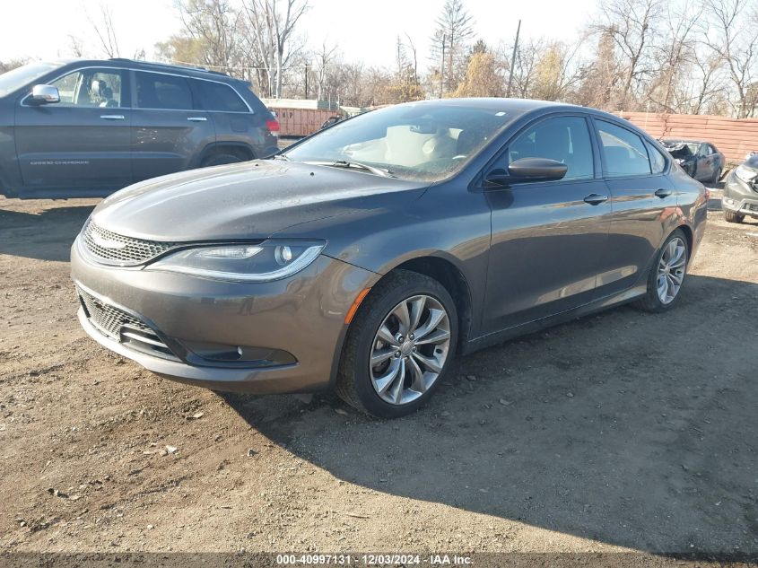 VIN 1C3CCCBB7FN676241 2015 Chrysler 200, S no.2