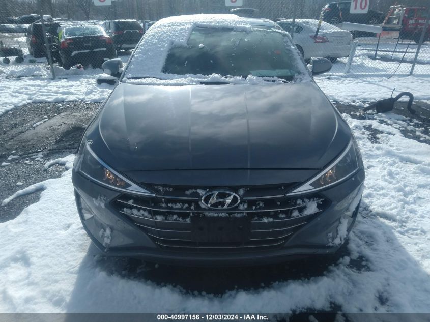 2019 Hyundai Elantra Se VIN: KMHD74LF4KU862665 Lot: 40997156