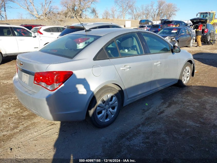 VIN 1G1PA5SH3E7488086 2014 Chevrolet Cruze, Ls Auto no.4