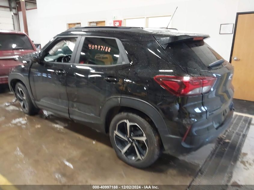 2021 Chevrolet Trailblazer Awd Rs VIN: KL79MUSL5MB023050 Lot: 40997188