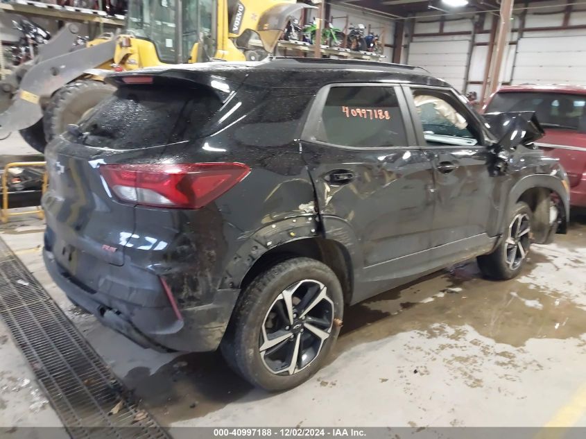 2021 Chevrolet Trailblazer Awd Rs VIN: KL79MUSL5MB023050 Lot: 40997188