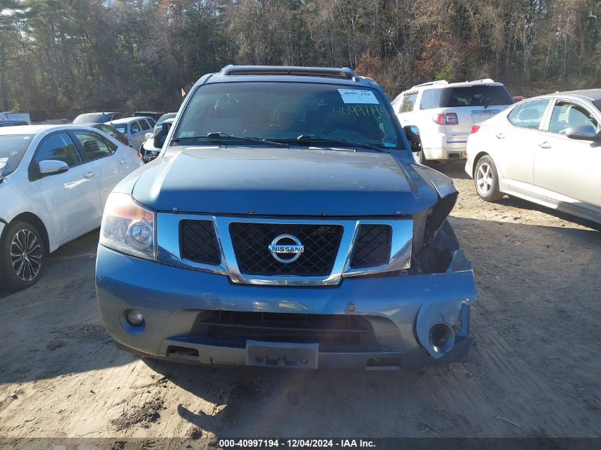 2012 Nissan Armada Platinum VIN: 5N1BA0ND2CN618764 Lot: 40997194