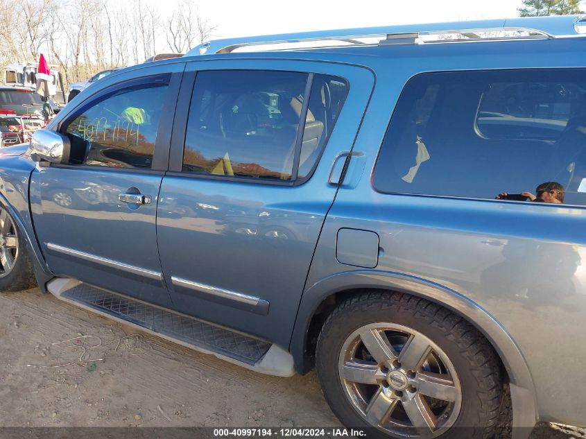 2012 Nissan Armada Platinum VIN: 5N1BA0ND2CN618764 Lot: 40997194