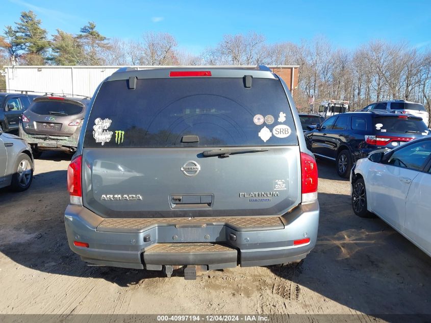 2012 Nissan Armada Platinum VIN: 5N1BA0ND2CN618764 Lot: 40997194