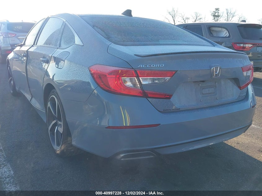 VIN 1HGCV1F38MA068506 2021 HONDA ACCORD SPORT