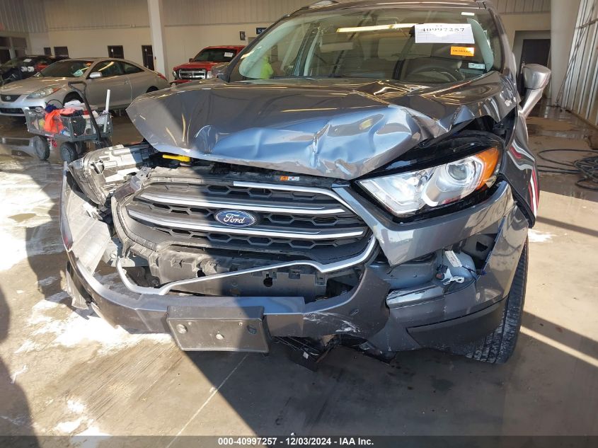 2021 Ford Ecosport Se VIN: MAJ6S3GL1MC417434 Lot: 40997257