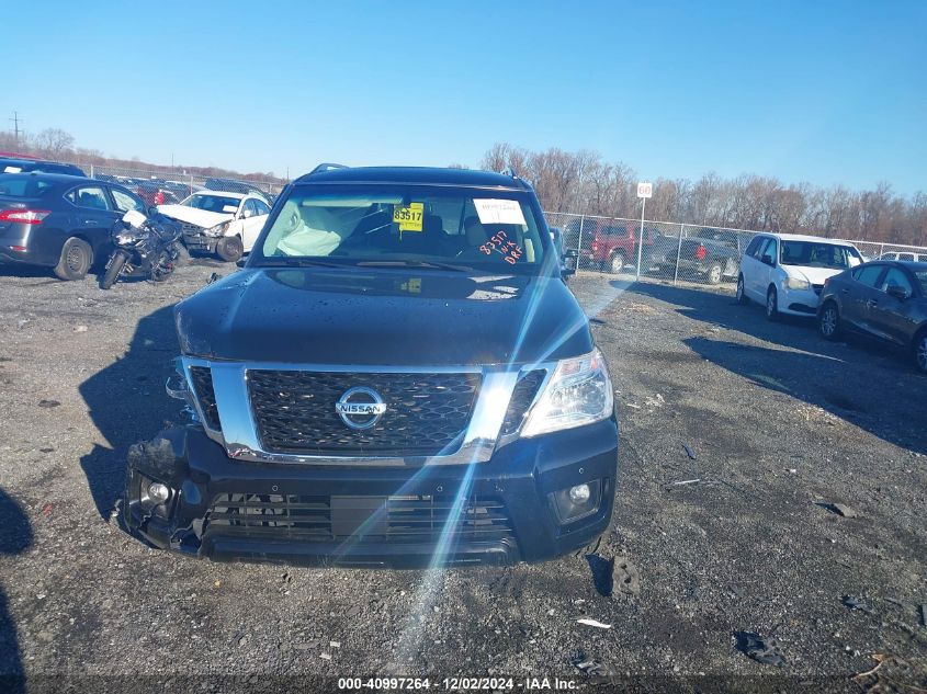 2017 Nissan Armada Sv VIN: JN8AY2NC6H9509081 Lot: 40997264