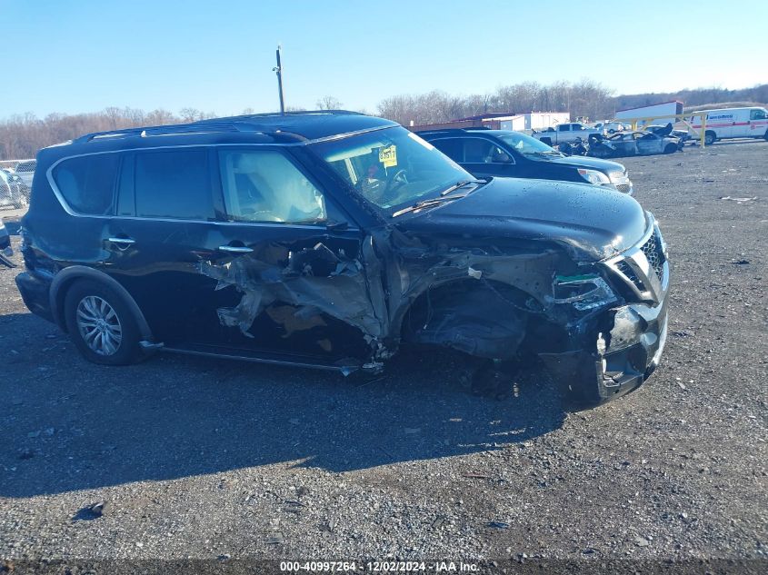 2017 Nissan Armada Sv VIN: JN8AY2NC6H9509081 Lot: 40997264