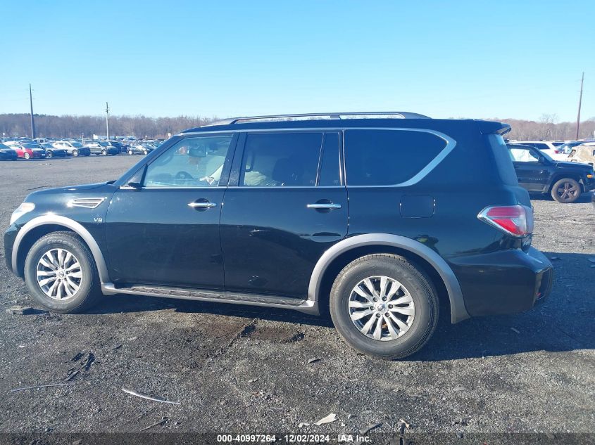 2017 Nissan Armada Sv VIN: JN8AY2NC6H9509081 Lot: 40997264