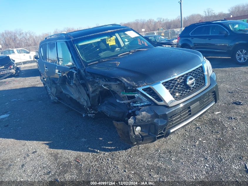 2017 Nissan Armada Sv VIN: JN8AY2NC6H9509081 Lot: 40997264