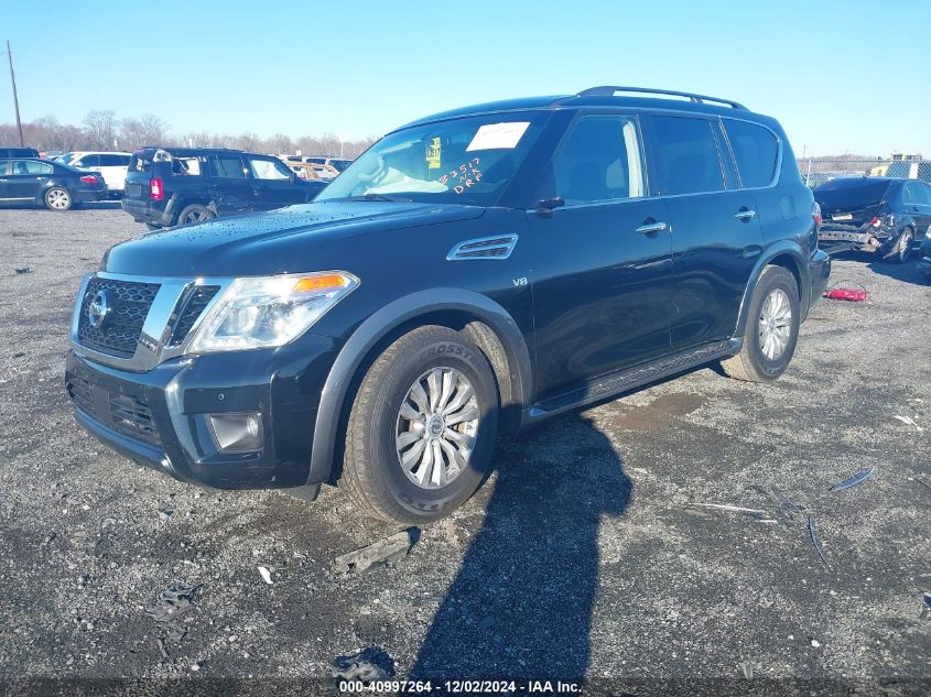 2017 Nissan Armada Sv VIN: JN8AY2NC6H9509081 Lot: 40997264