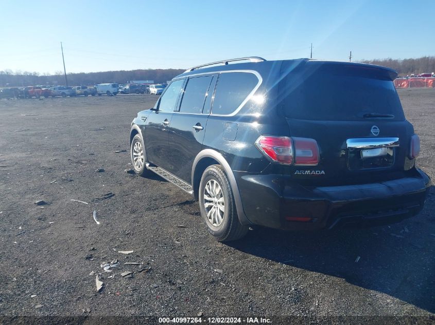 2017 Nissan Armada Sv VIN: JN8AY2NC6H9509081 Lot: 40997264