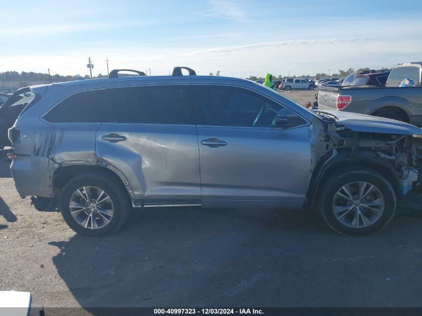 VIN 5TDKKRFH5ES018924 2014 Toyota Highlander, Xle V6 no.13