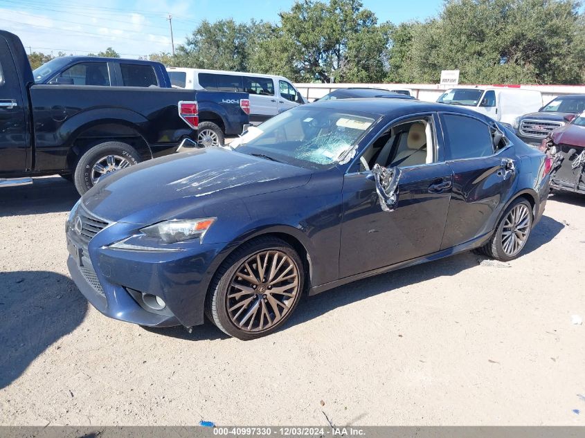 VIN JTHBF1D26E5022506 2014 Lexus IS, 250 no.2