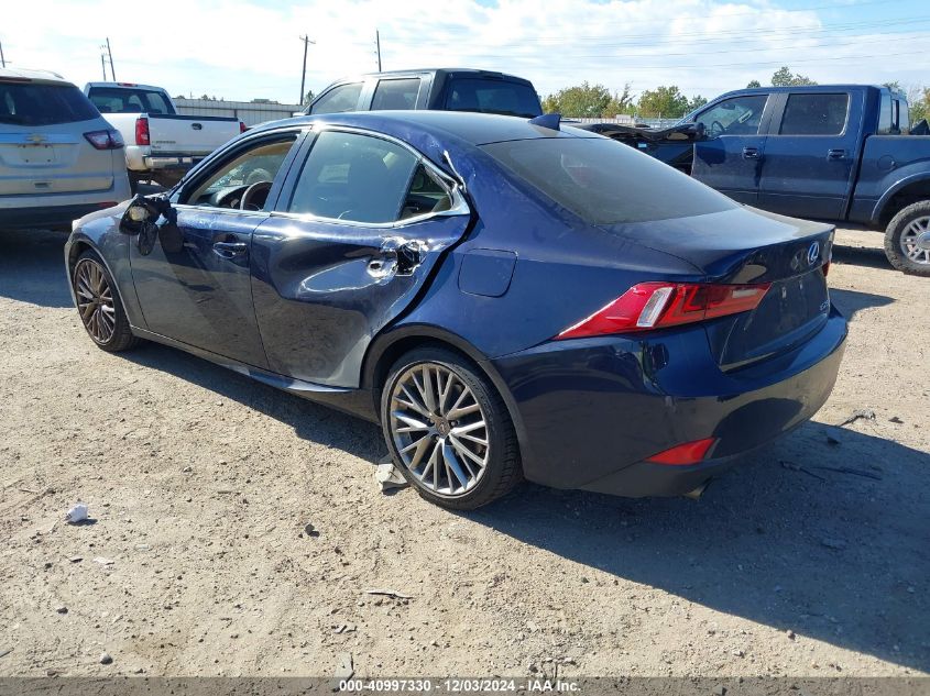 VIN JTHBF1D26E5022506 2014 Lexus IS, 250 no.3