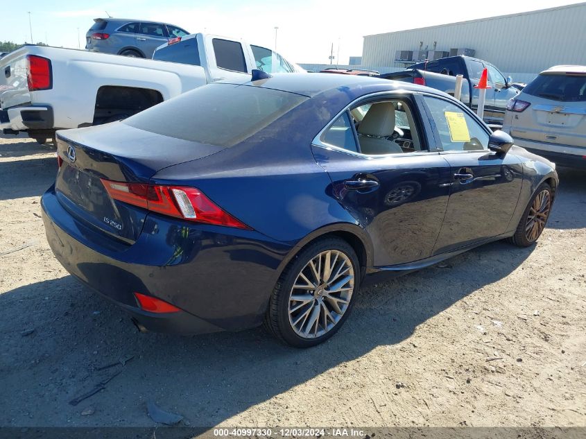 VIN JTHBF1D26E5022506 2014 Lexus IS, 250 no.4